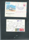 Lot De 6 Documents " , Entier , Lsc Afranchis Par Timbres Russe Mald155 - Altri & Non Classificati