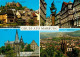 72935683 Marburg Lahn Teilansicht Mit Schloss Markt Brunnen Stadtpanorama Mit Do - Marburg