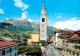 72935590 Cortina D Ampezzo Ortsansicht Mit Kirche Blick Zum Tofane Massiv Dolomi - Other & Unclassified