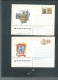 Lot De 6 Documents " , Entier , Lsc Afranchis Par Timbres Russe Mald158 - Altri & Non Classificati