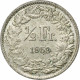 Suisse, 1/2 Franc, 1959, Bern, Argent, SUP+, KM:23 - Andere & Zonder Classificatie