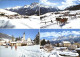 11381397 Ftan Panorama Pferdekutsche Skilaeufer Ftan - Other & Unclassified