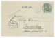 Ansichtskarte Gruss Aus Bruchsal 1903 Nach Heidelberg - Other & Unclassified