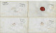 10x Ganzsache Altona Stadt Post Exped. 1869 Nach Hannover - Covers & Documents