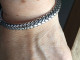 Delcampe - Bracelet Jonc En Argent Massif - Bracelets