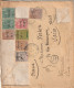LETTRE DE MOOGTSEU DE 1906 POUR PARIS CERTAIN TIMBRES DECOUPES - Briefe U. Dokumente
