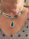 Delcampe - Collier En Argent Massif (MEXICO 925) - Necklaces/Chains