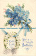 R086210 Good Luck For A Bright Birthday. Davidson Bros. Serie 7095. 1910 - Monde