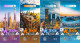 China "Embrace You, Big Shanghai" Postcard Set Issued By Shanghai Philatelic Co., Ltd。16 Pcs - Postcards