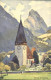 11379721 Saanen Kirche Zu Saanen Kuenstlerkarte Saanen - Other & Unclassified