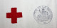 Brassard Croix Rouge (Red Cross) Avec Cachet Années 50 "Ministère De La Guerre" Guerre D'Algérie - Equipment