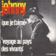 Disque - Johnny Hallyday - "que Je T'aime" - Philips B 370.599 F - France 1969 Série Parade - Rock