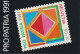 1991 Pro Patria Markenheftchen N° 3  ⵙ ET, 10x50 Rp. Quadrat - Gebruikt