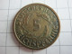 Germany 5 Reichspfennig 1936 D - 5 Renten- & 5 Reichspfennig