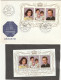 LUXEMBOURG - Emission Du 29 Mars 1988 - 1 Enveloppe 1er Jour + 1 Bloc Feuillet De 3 Timbres Neufs - Unused Stamps