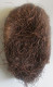 Congo Rare Ancien Masque Tchokwé Vodun Avec Paille Autours Bois Très Dur 20 X 33 Environ 700 Gr - Afrikaanse Kunst