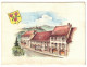 BELLE CARTE DE VISITE : HÔTEL RESTAURANT AUX 3 ROSES - LA PETITE PIERRE - 67 BAS-RHIN - ALSACE - Cartes De Visite