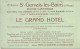 74  - St-GERVAIS-Les-BAINS - Le Grand Hôtel - Carte De Visite Litho 2 Volets Et Calendrier 1911 - Saint-Gervais-les-Bains
