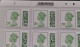 S.G. V4720 ~ 11/01/2022 ~ FULL COUNTER SHEET OF 25 X 20p UNFOLDED AND NHM #02801 - Machins