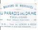 Enfants En Tenue De Pierrot  GRAND  MAGASINS DE NOUVETES  " AU PARADIS DES DAMES " TOULOUSE - Reclame