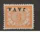 1908 MH Nederlands Indië NVPH 67f JAVA Kopstaand - Netherlands Indies