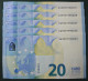 20 EURO SPAIN 2015 DRAGHI V006H3 VA SC FDS UNCIRCULATED  PERFECT - 20 Euro