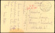 Postkaart Menen (Belgien) Menin Meenen  Straße 1916  Gel. Roter Feldpoststempel - Autres & Non Classés