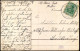 Liebe Liebespaare - Love Hufeisen Glücksklee Goldprägekarte 1912 - Couples