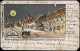 Ansichtskarte Strehla (Elbe) Wirtshaus - Betrunken Bei Nacht 1902 - Other & Unclassified