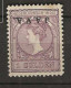 1908 MH Nederlands Indië NVPH 79f JAVA Kopstaand - Nederlands-Indië