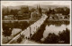 Ansichtskarte Saalfeld (Saale) Straßenpartie Und Brücke, Fotokarte 1934 - Saalfeld