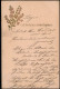 Ansichtskarte  Spruchkarte Gedicht "Erst Besinns Beginns" 1900 2 Pf. Reichspost - Filosofie