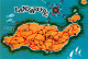 72930601 Lanzarote Kanarische Inseln Isla De Los Volcanes Mapa Lanzarote - Sonstige & Ohne Zuordnung