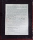 Faire Part Décès / Mr. André Mali Décédé En 1937 - Heusy - Obituary Notices