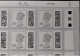 S.G. V4750 ~ 12/01/2022 ~ FULL COUNTER SHEET OF 25 X 50p UNFOLDED AND NHM #02927 - Série 'Machin'