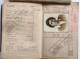 Juive Juif British Passport Palestine 1945 Validity In Consul New-York 1949 Entrance Visa To Israel Rare Judaika - Documents Historiques