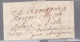 Lettre Dite Précurseurs  Sur  Lettre  Départ Paris 1822   Destination  Lisle  Par Avignon - 1801-1848: Precursores XIX