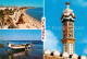 72927170 Albufeira Strand Fischerboot Turm Albufeira - Sonstige & Ohne Zuordnung