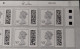 S.G. V4750 ~ 12/01/2022 ~ FULL COUNTER SHEET OF 25 X 50p UNFOLDED AND NHM #02930 - Machin-Ausgaben