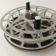 Delcampe - Vintage Soviet Fly Fishing Spining Centre Pin Reel Aluminum Spool USSR #5568 - Fishing