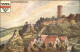 72922873 Kiedrich Burg Scharfenstein Kuenstlerkarte G. Rothgeb. Kiedrich - Autres & Non Classés