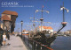 72922819 Gdansk Segelschiff An Promenade Gdansk - Pologne