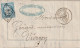 Lettre De Bourges à Vierzon LAC - 1849-1876: Période Classique