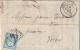 Lettre De Besançon à Gérardmer LAC - 1849-1876: Periodo Clásico