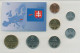 Slowakei 1994/2002 Kursmünzen 10 Heller - 10 Kronen Im Blister, St (m5338) - Slowakije