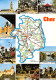 18-CHER MULTI VUES-N°3835-C/0189 - Andere & Zonder Classificatie