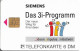 Germany - Siemens – Das 3i-Programm - O 1744 - 12.1996, 6DM, 20.000ex, Mint - O-Series : Séries Client