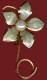 ** BROCHE  FLEURS  -  PERLE ** - Brooches