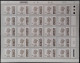 S.G. V4780 ~ 06/04/2022 ~ FULL COUNTER SHEET OF 25 X £1.00p UNFOLDED AND NHM #02932 - Machin-Ausgaben