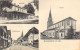 DANNEMARIE - Gare - Eglise - Rue Deller - Ed. J. Kuntz Guebwiller - Dannemarie